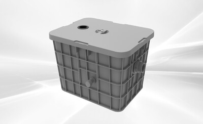 Polymer Grease Trap Tank Left-side Discharge Water ZCB-A-450L