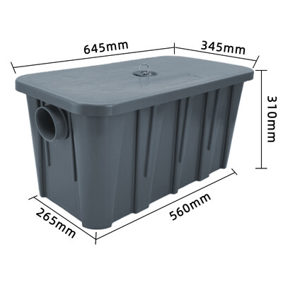 Polymer Grease Trap Tank Underground ZCB-A-650D