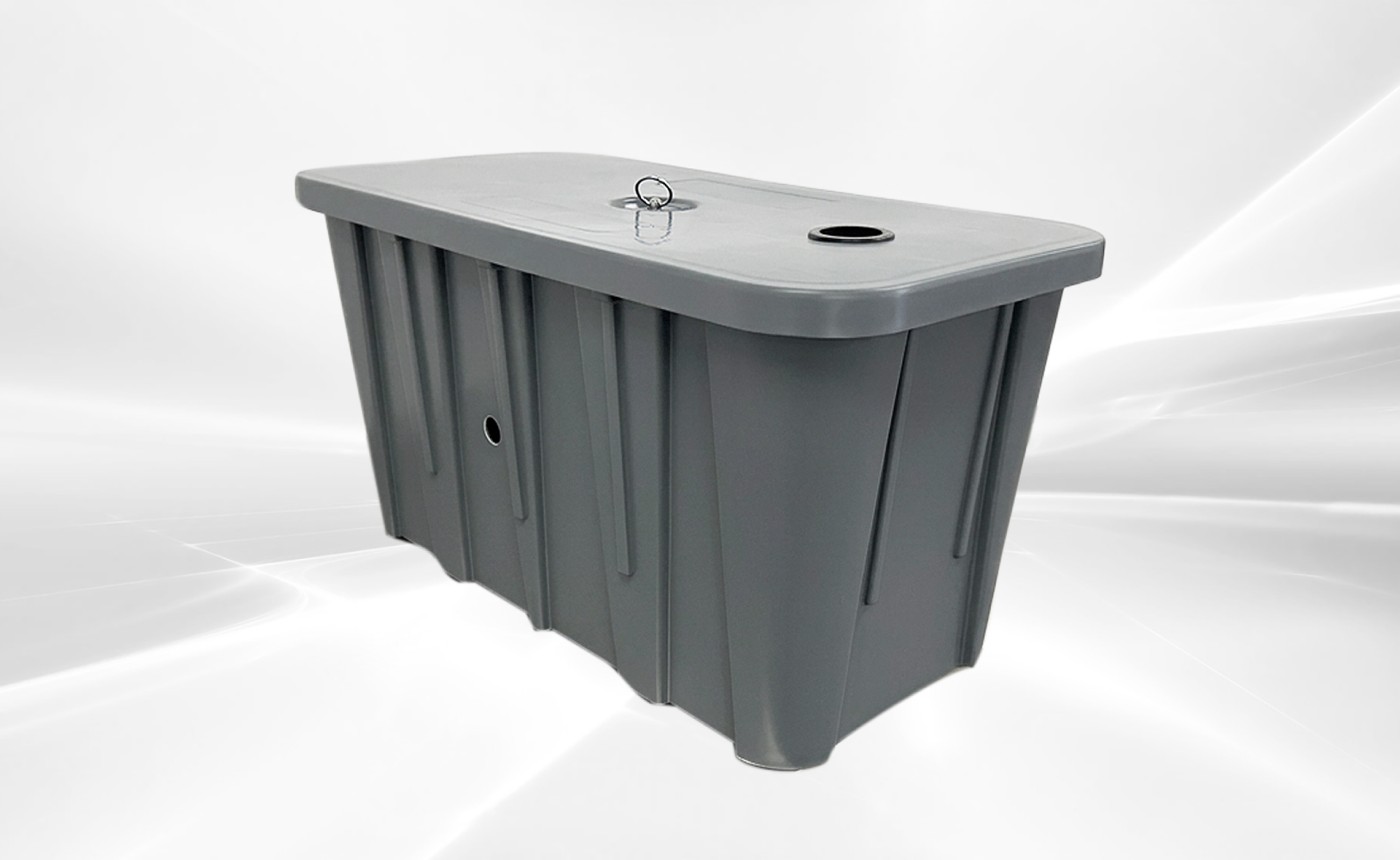 Polymer Grease Trap Tank Left-side Discharge Water ZCB-A-650L