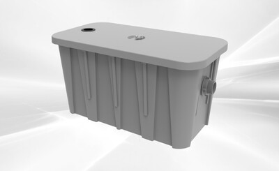Polymer Grease Trap Tank Left-side Discharge Water ZCB-A-650L