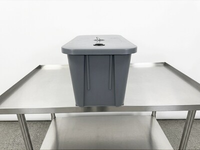 Polymer Grease Trap Tank Left-side Discharge Water ZCB-A-650L