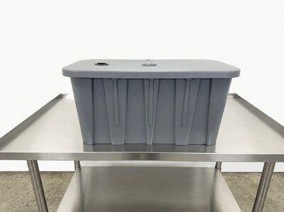 Polymer Grease Trap Tank Left-side Discharge Water ZCB-A-650L