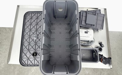 Polymer Grease Trap Tank Right-side Discharge Water ZCB-A-650R