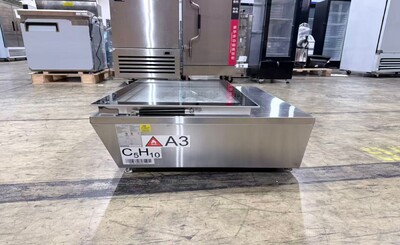 Clearance 4 pan Countertop Gelato Ice Cream Display 105066C0618
