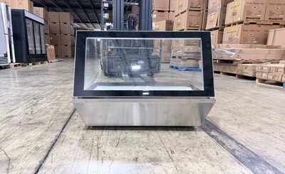 Clearance 4 pan Countertop Gelato Ice Cream Display 105066C0618