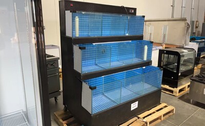 Clearance Sea Water Seafood Lobster Display Case 74586H0620