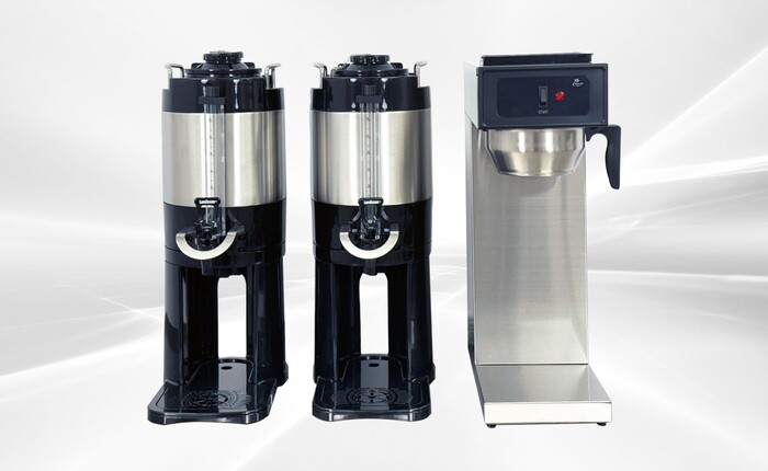Commercial Coffee Combo：1 Brewer+2 Thermal Servers VT15-2-CF