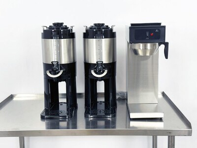 Commercial Coffee Combo：1 Brewer+2 Thermal Servers VT15-2-CF