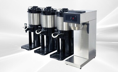Commercial Coffee Combo：1 Brewer+3 Thermal Servers VT15-3-CF