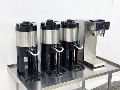 Commercial Coffee Combo：1 Brewer+3 Thermal Servers VT15-3-CF