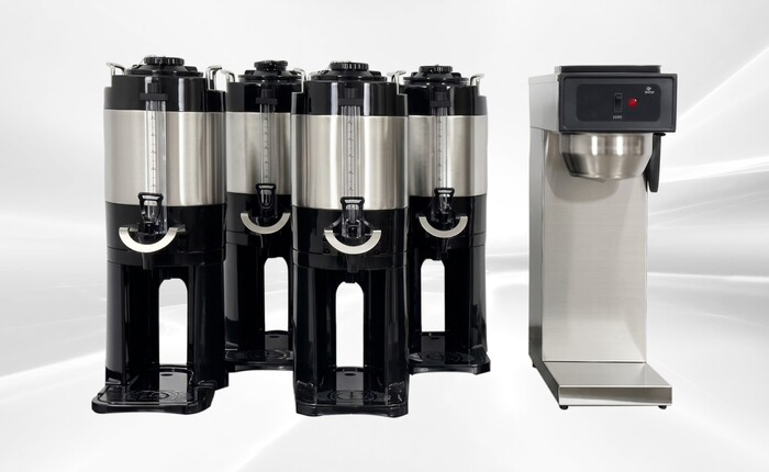 Commercial Coffee Combo：1 Brewer+4 Thermal Servers VT15-4-CF