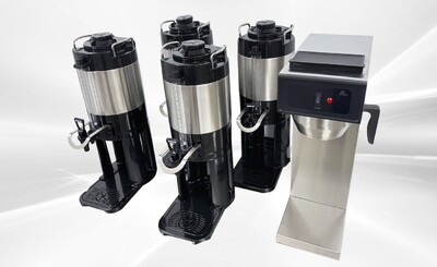 Commercial Coffee Combo：1 Brewer+4 Thermal Servers VT15-4-CF