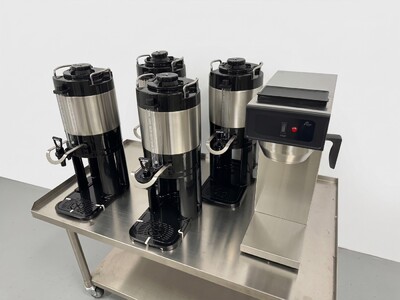 Commercial Coffee Combo：1 Brewer+4 Thermal Servers VT15-4-CF