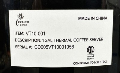 Commercial Coffee Combo：1Brewer+2 Thermal Servers VT10-2-CF