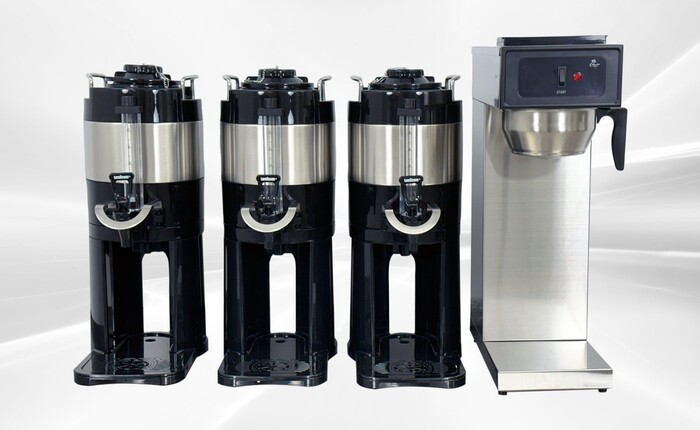 Commercial Coffee Combo：1Brewer+3 Thermal Servers VT10-3-CF
