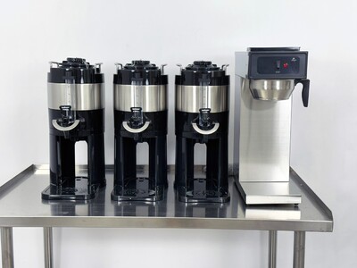 Commercial Coffee Combo：1Brewer+3 Thermal Servers VT10-3-CF