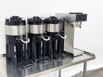 Commercial Coffee Combo：1Brewer+3 Thermal Servers VT10-3-CF