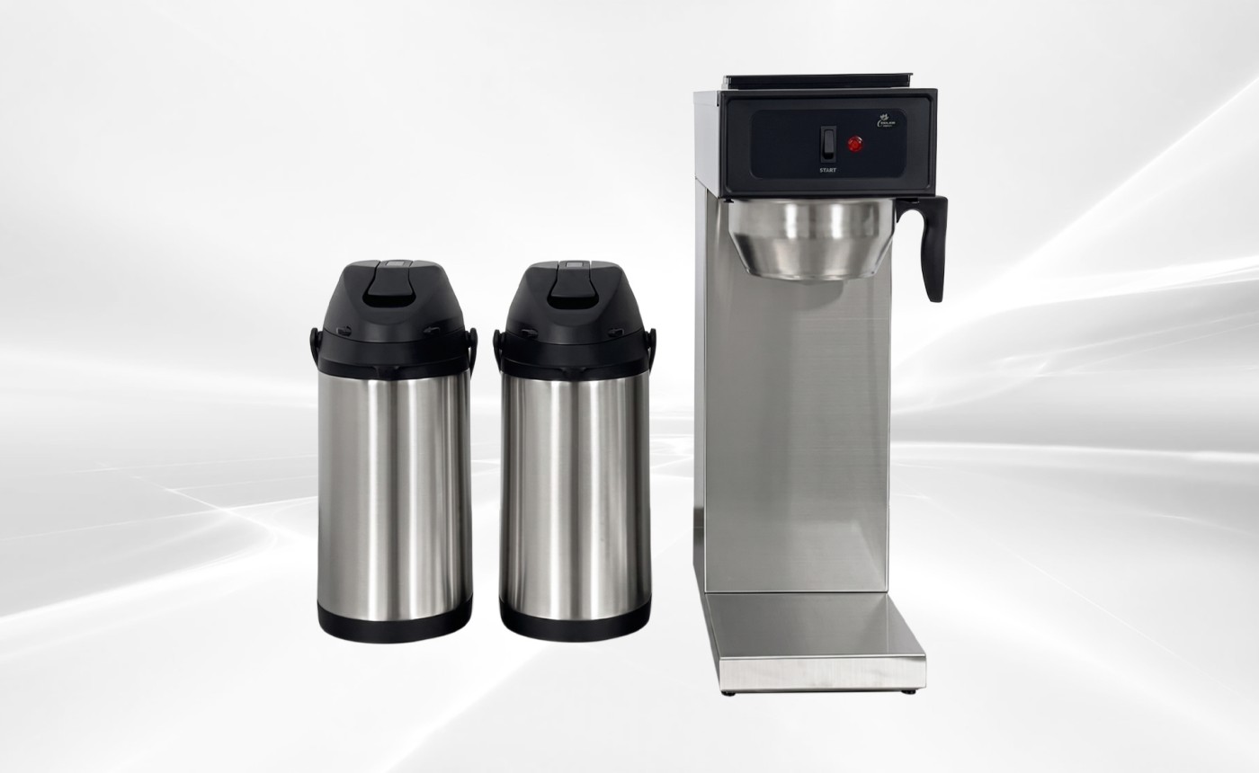 Commercial Coffee Combo：1Brewer+2 Pump Pot AP40-2