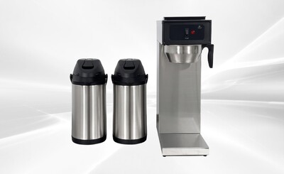 Commercial Coffee Combo：1Brewer+2 Pump Pot AP40-2