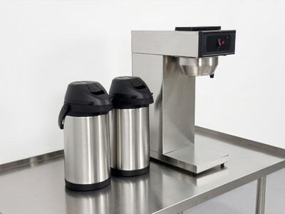 Commercial Coffee Combo：1Brewer+2 Pump Pot AP40-2