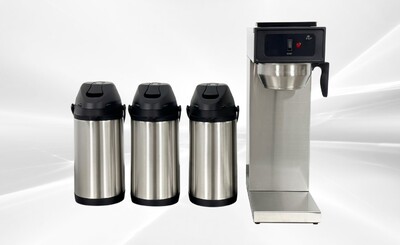 Commercial Coffee Combo：1Brewer+3 Pump Pot AP40-3