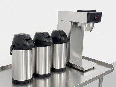 Commercial Coffee Combo：1Brewer+3 Pump Pot AP40-3