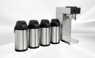 Commercial Coffee Combo：1Brewer+4 Pump Pot AP40-4