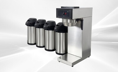 Commercial Coffee Combo：1Brewer+4 Pump Pot AP40-4
