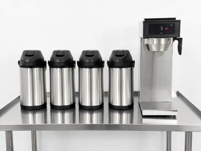 Commercial Coffee Combo：1Brewer+4 Pump Pot AP40-4