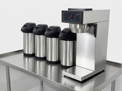 Commercial Coffee Combo：1Brewer+4 Pump Pot AP40-4