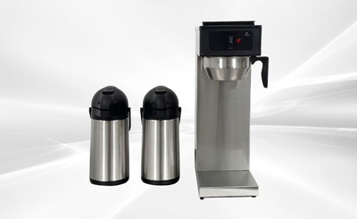 Commercial Coffee Combo：1Brewer+2 Pump Pot AP25-2
