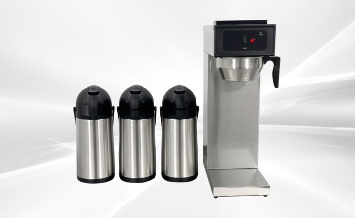 Commercial Coffee Combo：1Brewer+3 Pump Pot AP25-3