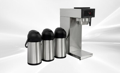 Commercial Coffee Combo：1Brewer+3 Pump Pot AP25-3