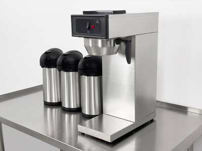 Commercial Coffee Combo：1Brewer+3 Pump Pot AP25-3