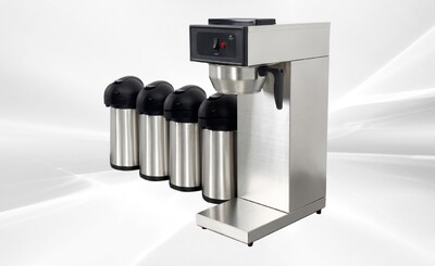 Commercial Coffee Combo：1Brewer+4 Pump Pot AP25-4