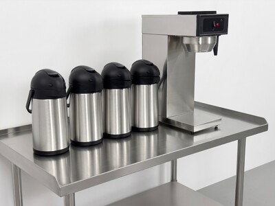 Commercial Coffee Combo：1Brewer+4 Pump Pot AP25-4