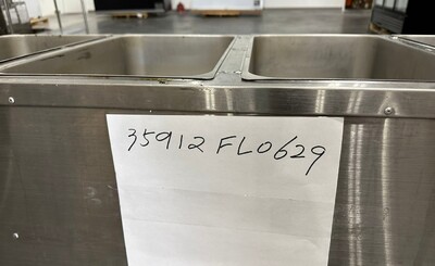 Clearance  Steam Table 5 Pan Gas Propane Warmer 35912F0629