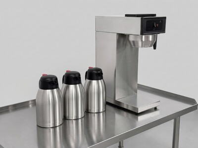 Commercial Coffee Combo：1Brewer+3 Steel Flasks BH157-3