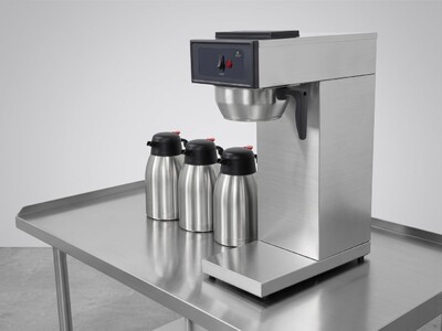 Commercial Coffee Combo：1Brewer+3 Steel Flasks BH157-3