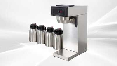 Commercial Coffee Combo：1Brewer+4 Steel Flasks BH157-4
