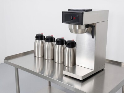 Commercial Coffee Combo：1Brewer+4 Steel Flasks BH157-4
