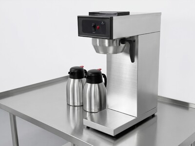 Commercial Coffee Combo：1Brewer+2 Steel Flasks BH117-2