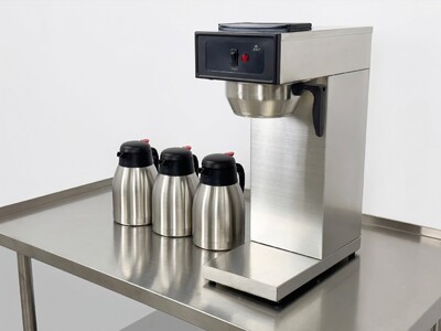 Commercial Coffee Combo：1Brewer+3 Steel Flasks BH117-3