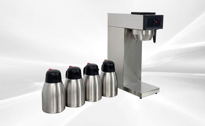 Commercial Coffee Combo：1Brewer +4 Steel Flasks BH117-4