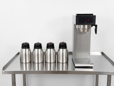 Commercial Coffee Combo：1Brewer +4 Steel Flasks BH117-4