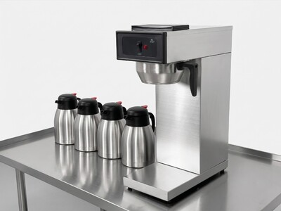 Commercial Coffee Combo：1Brewer +4 Steel Flasks BH117-4
