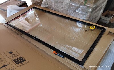 [Parts] GSC-72 Glass Door Refrigerator Middle Glass Sliding Door