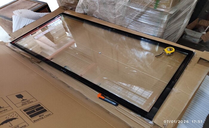 [Parts] GSC-72 Glass Door Refrigerator Middle Glass Sliding Door