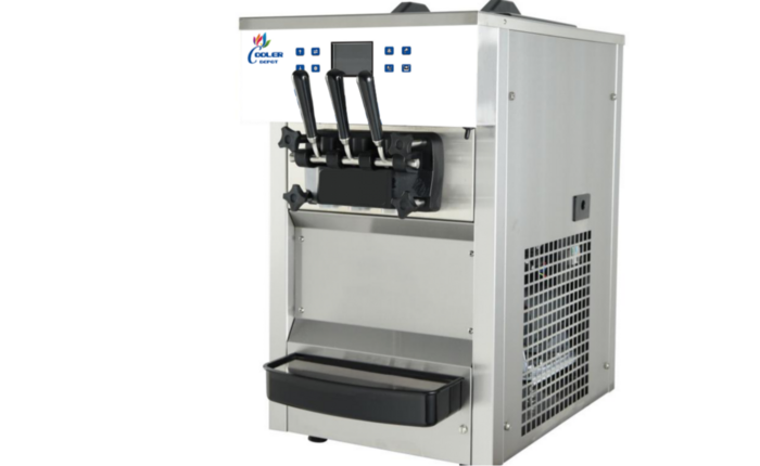 NSF Table Twin Twist Flavor Ice Cream Machine T230