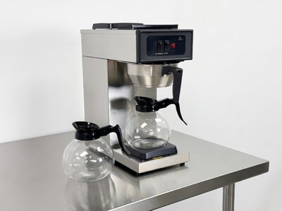 Coffee Combo：1Brewer +2 Glass Decanters CD-2-AW1U1D